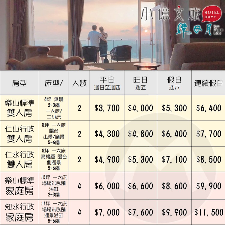 【瑪利歐旅遊網】美爆！日月潭全新飯店(全新商品)承億文旅潭日月「各房型住宿+清爽養身健康半自助早餐」坐擁第一排美景-細節圖2
