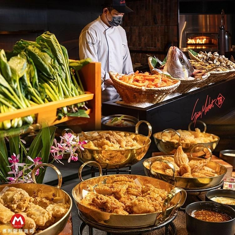 全台唯一泰式海鮮吃到飽(瑪利歐) 晶華集團‧ 大直英迪格‧ 泰市場2.0強勢回歸『平日雙人/四人午餐 餐劵』可加價用晚餐-細節圖5