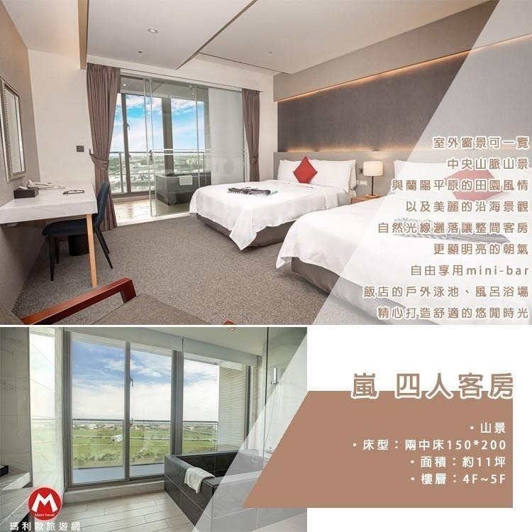 【瑪利歐旅遊網】(限量升等海景)宜蘭綠舞國際觀光飯店【雙人房入住含早餐+送浴衣+DIY+消夜+日式遊園】-細節圖6