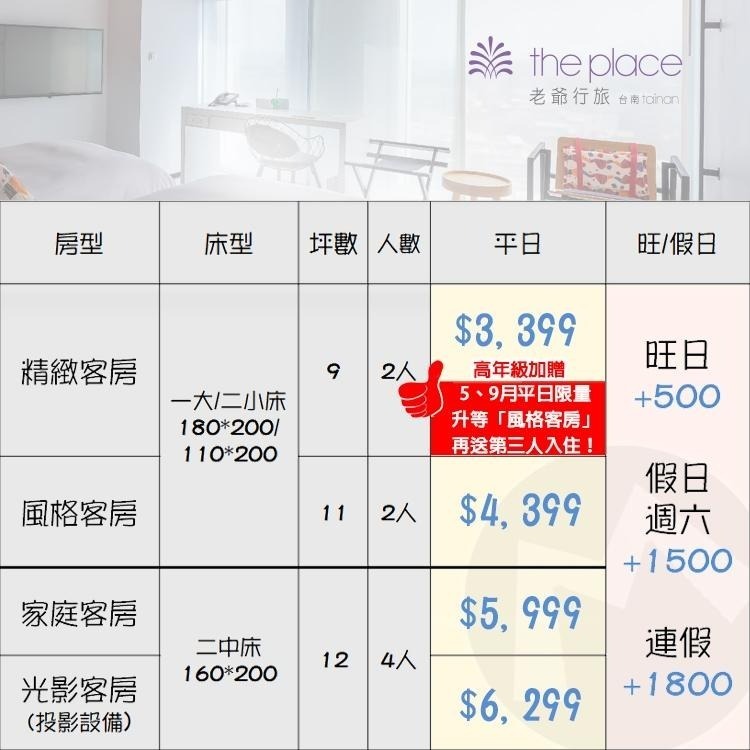 【瑪利歐旅遊網】台南老爺行旅．文化設計旅店『精緻客房+2客早餐+健身房』深受好評、最具設計感-另有其他房型-細節圖2