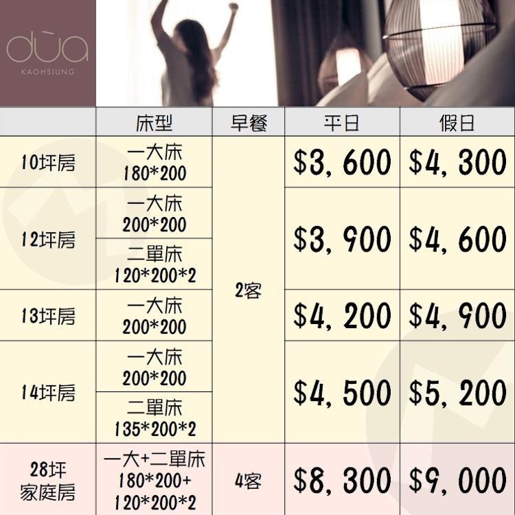 【瑪利歐旅遊網】近美麗島捷運站~交通便利首選~近85大樓/愛河-高雄Hotel dua(住飯店) 『各房型+自助式早餐』-細節圖2