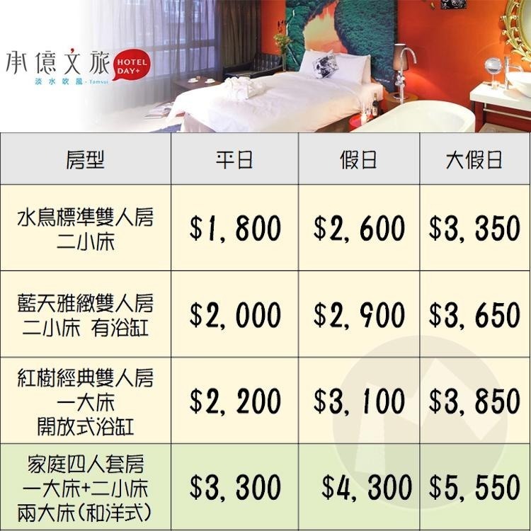 【瑪利歐旅遊網】北台灣(逛淡水老街)承億文旅設計旅店《淡水吹風》平日水鳥雙人住宿+自助早餐-細節圖2