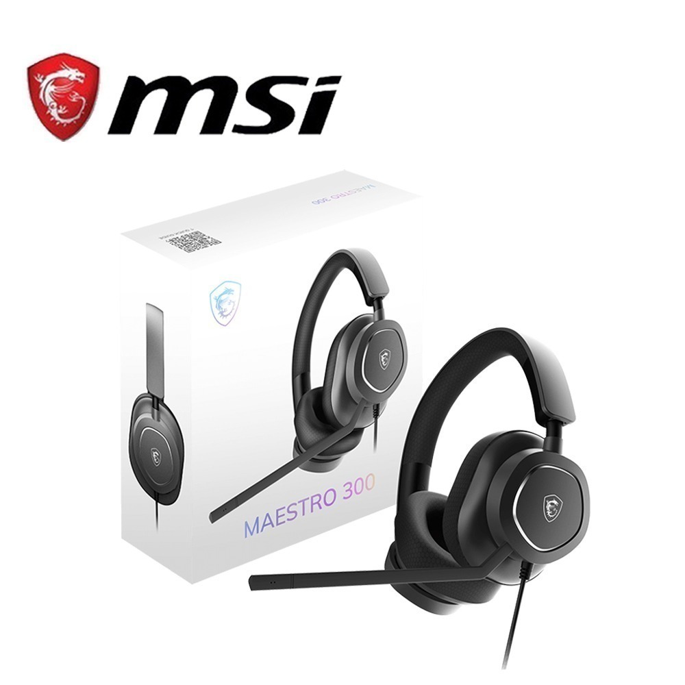 微星 MAESTRO 300 耳機/FORGE GK310 COMBO 鍵鼠組/AGILITY GD60 鼠墊 組合包-細節圖4