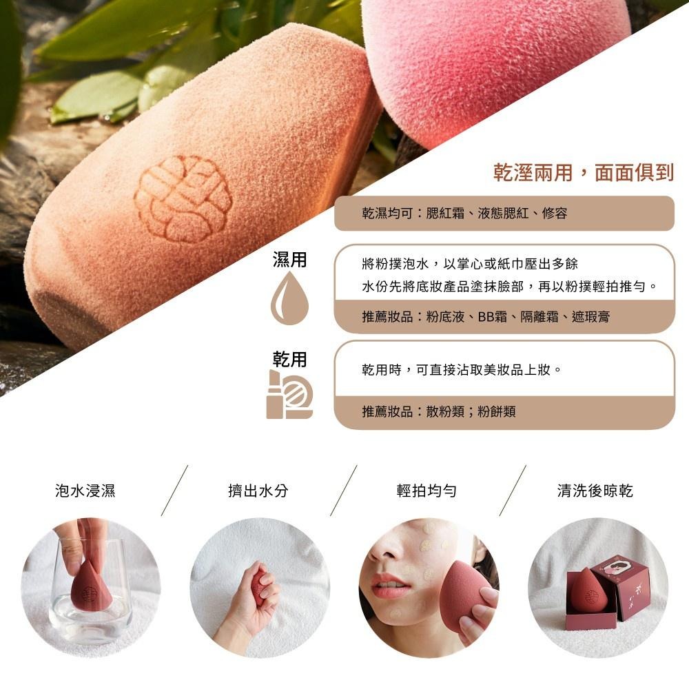 （全新現貨）點胭脂 蘭嶼角鴞 四切面角型美妝蛋 美妝蛋-細節圖4