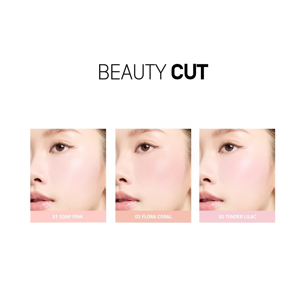 （全新）heme 水光腮紅液 01Soap pink 02Flora coral 03Tender lilac-細節圖2