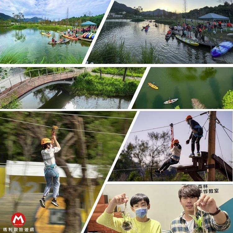 石門水庫旁奢華懶人露營(瑪利歐送獨木舟體驗！)桃禧漫遊渡假露營園區．依訂購房型住宿+早餐+晚餐+獨立衛浴+設施＋星空電影-細節圖5