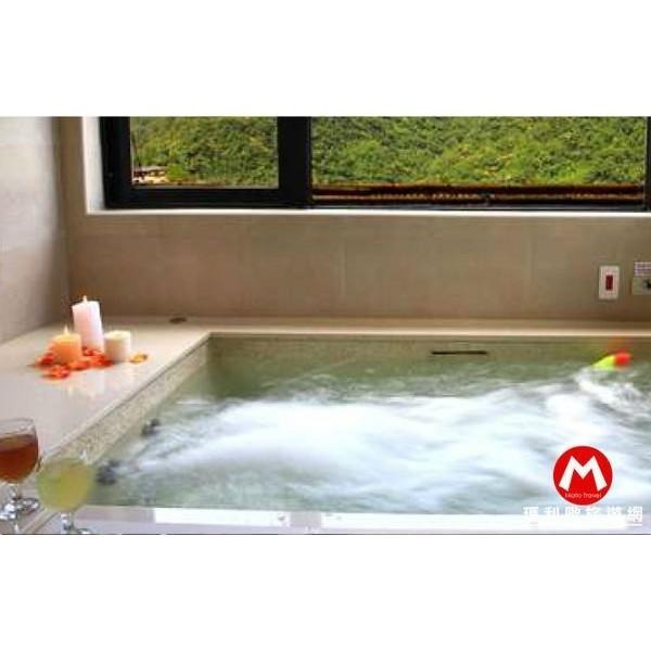 不用出國也可以享受峇里島風(瑪利歐旅遊網精選館溫泉季)台北遊烏來-雲頂溫泉會館『男/女 大眾裸湯 露 天 風呂』再贈飲料-細節圖3