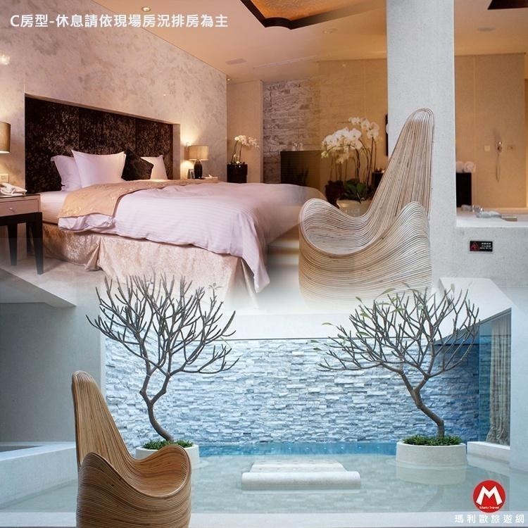(假日不加價)【桃園】I-DO精品旅館『C房型４.５小時休息券-』附KTV、SPA池-細節圖9