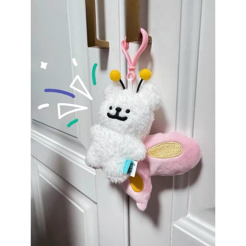 🫧預購款【花蝴蝶】線條小狗 小白-細節圖4