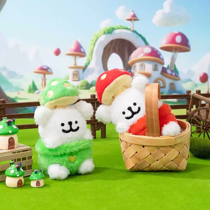 預購款【香菇系列】線條小狗 小白-細節圖2