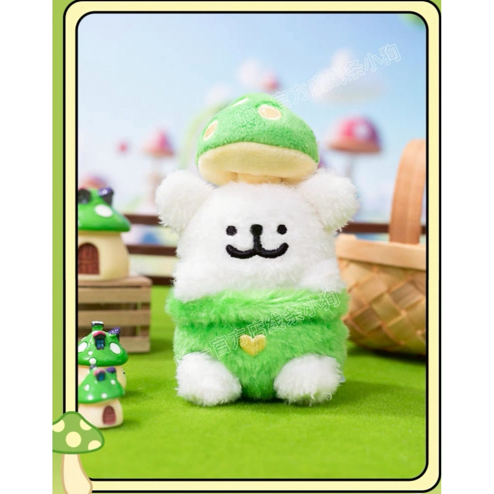 預購款【香菇系列】線條小狗 小白-細節圖5