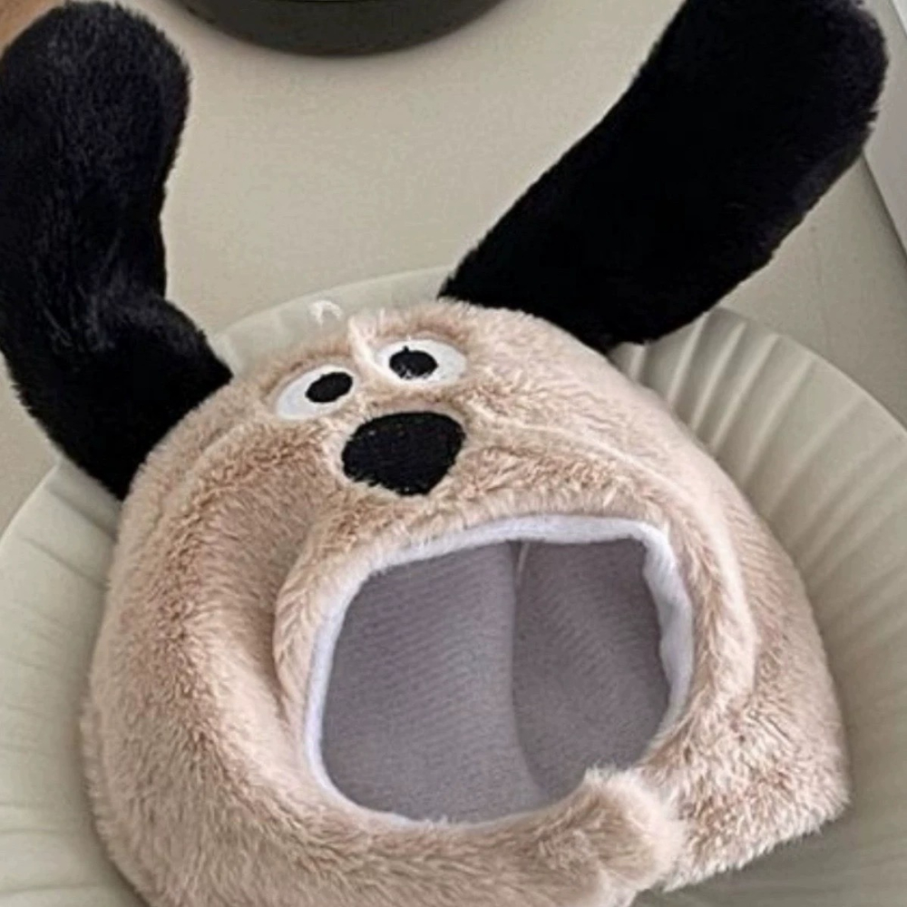 【口愛ㄉ狗狗頭套】吉伊卡哇 chiikawa 線條小狗 三麗鷗 娃衣（10cm娃適用）-細節圖2