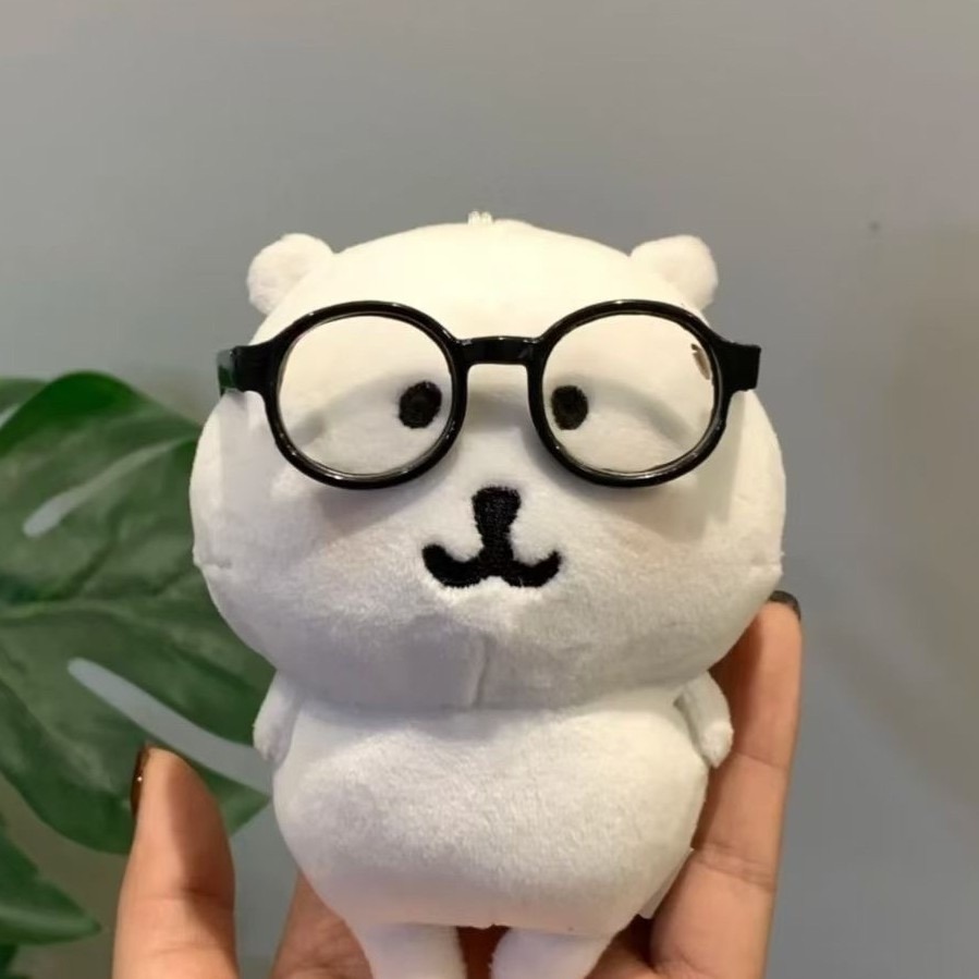 🔥現貨🔥【知識UPUP的黑框眼鏡】吉伊卡哇 自嘲熊 線條小狗 三麗鷗 娃衣（10cm娃適用）-細節圖3