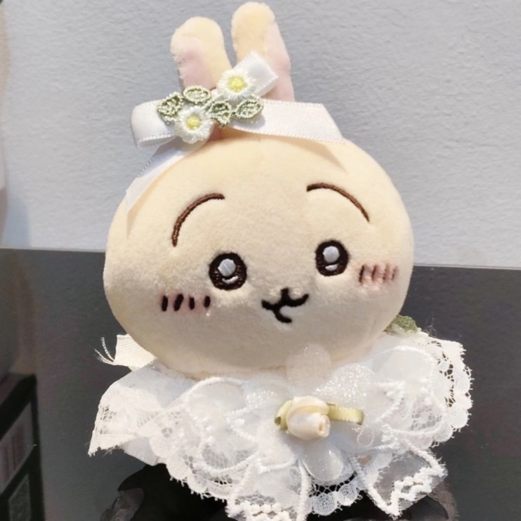 【 花仙子蕾絲裙附小花髮夾🌼 】吉伊卡哇 chiikawa 線條小狗 三麗鷗娃衣-細節圖3