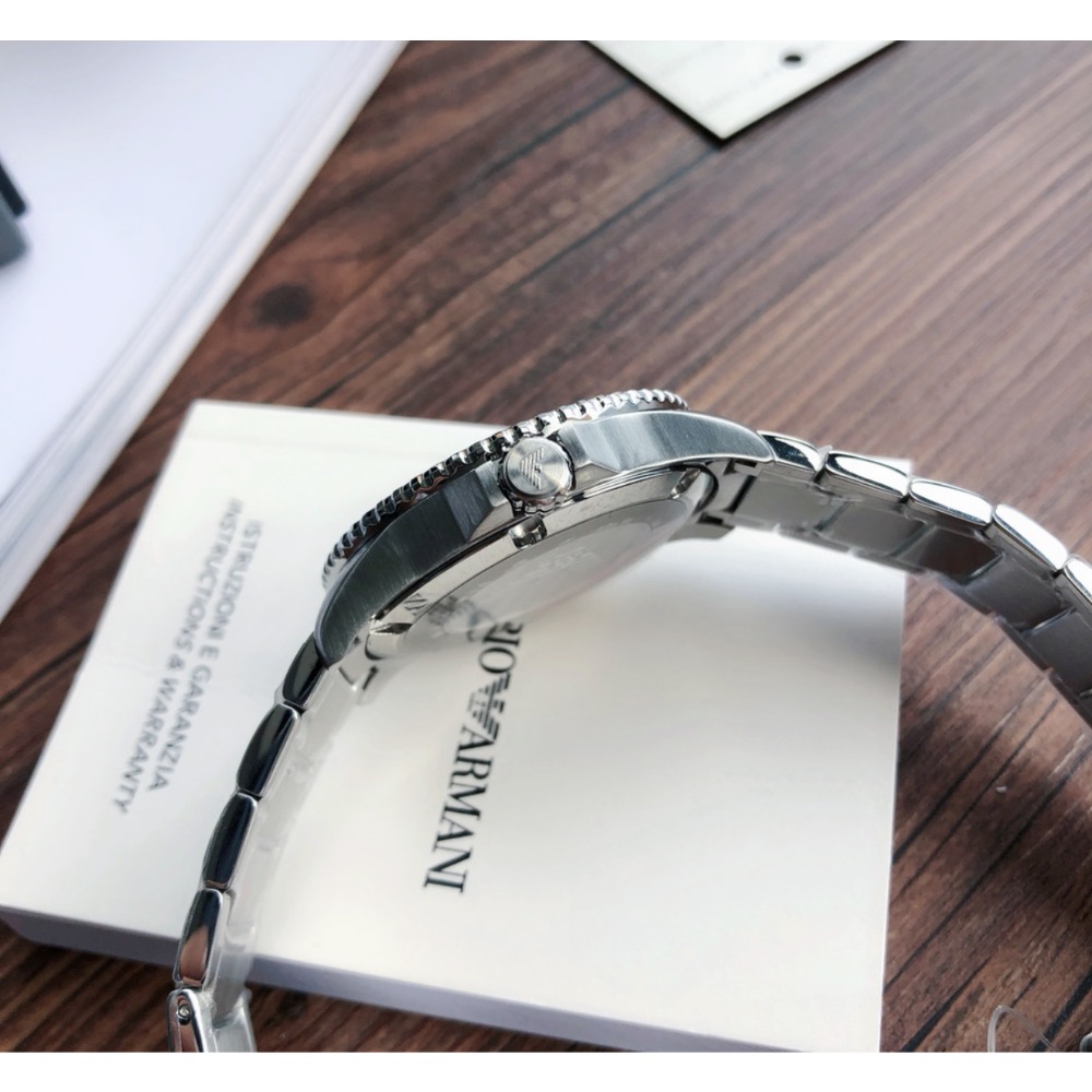 Emporio Armani 藍面鋼帶 AR11339 阿瑪尼男錶-細節圖5