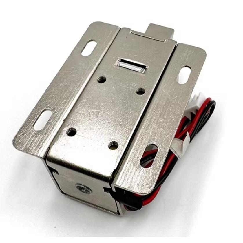►622◄12V可以長時間通電 低壓直流 斜面電插鎖 自助販賣機 斜口電控鎖 文件櫃電磁鎖 電子鎖 電控鎖-細節圖2