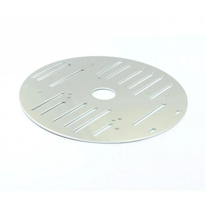 ►2893-2896◄智慧小車底盤1.5mm鋁合金底盤圓形鋁制小車底盤 四驅底板-細節圖3