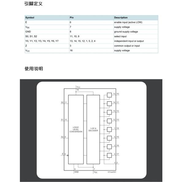 ►2943◄74HC4051 8-Channel-Mux 8通道 模擬多路選擇器 模組-細節圖4