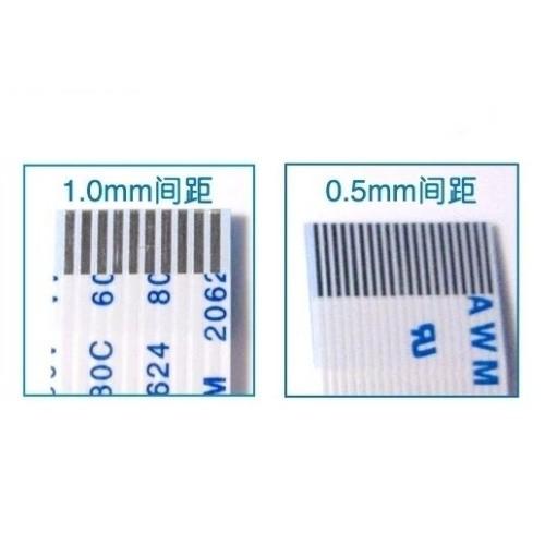 ►2619-2658◄FFC/FPC軟排線 液晶連接線 同向 反向 0.5 1.0mm間距6-60P 長度15公分-細節圖3