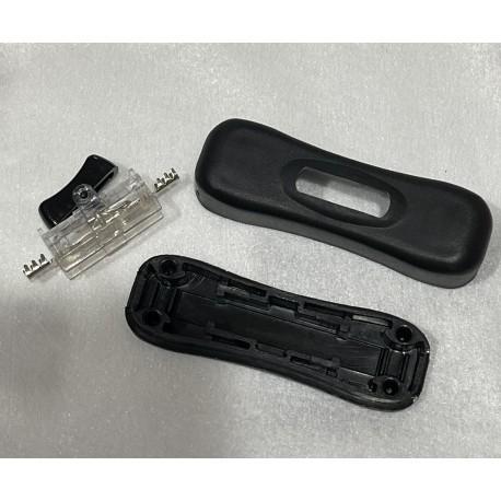 ►2119◄線上開關304檯燈線上中途按鈕美規船形翹板開關 按壓家用燈具開關-細節圖2