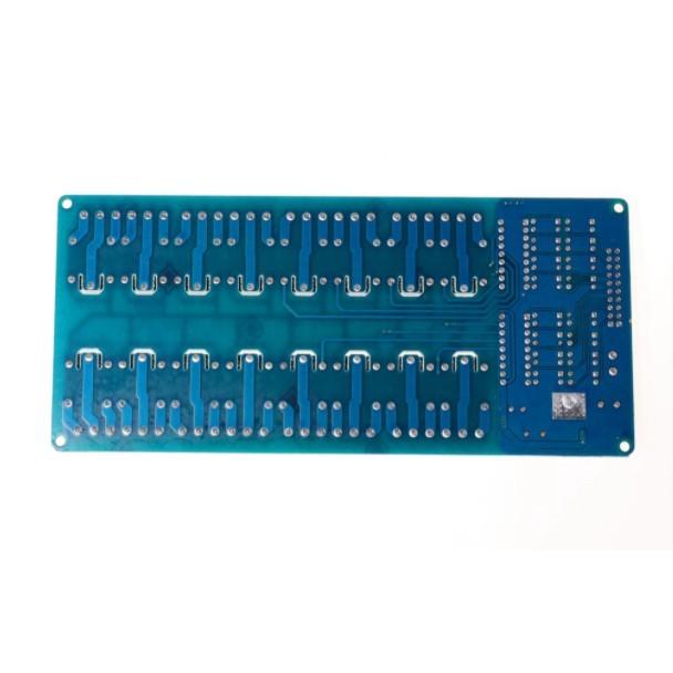 ►2090-2091◄16路繼電器模組 5V 12V帶光耦 低電壓觸發 LM2596電源 家電控制-細節圖3