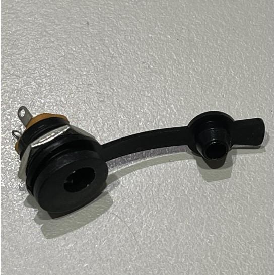 ►2302◄DC-022電源插座+防水帽 DC5.5*2.1mm 電源座含防水防塵帽-細節圖2