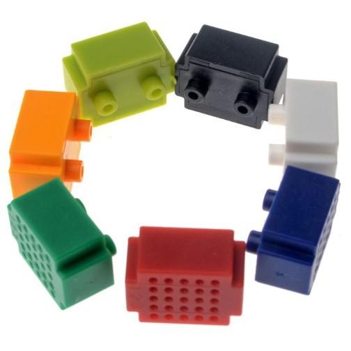 ►1734-1748◄25孔麵包板 55孔麵包板 迷你mini麵包板底板 PCB線路板 免焊測試板-細節圖3