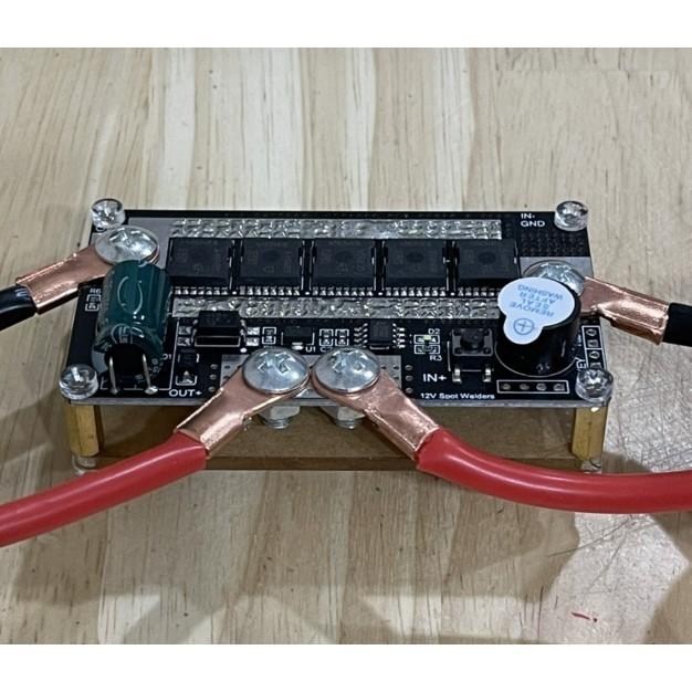 ►2661◄送壓克力底座銅柱螺絲螺母 點焊機diy全套配件 18650鋰電池 掌上型小型碰焊電焊機 5檔 12v控制板-細節圖6