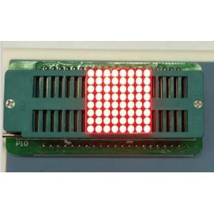 ►1785◄1.9MM 點陣模組 共陽 紅色高亮 微型8*8點矩陣 LED顯示器 尺寸20*20mm 788BS-細節圖4