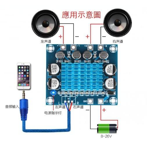 ►2068◄XH-A232 高清數位音訊功放板mp3放大模組12V24V擴音板雙聲道30W-細節圖4