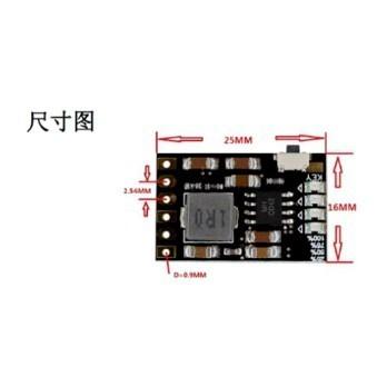 ►809◄5V2A充放電一體模組 3.7V 4.2V鋰電池充電升壓2A 5V行動電源充放保護電量顯示-細節圖5