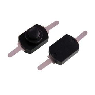 ►1861-1862◄1208YD自鎖按鈕按鍵 手電筒開關 2腳 長12寬8高度8mm-細節圖3
