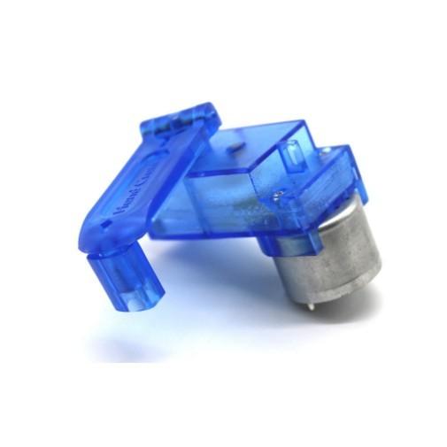 ►1330◄藍色透明310手搖發電機 學生自製發電科學實驗電動玩具馬達配件-細節圖3