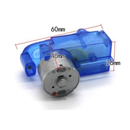 ►1330◄藍色透明310手搖發電機 學生自製發電科學實驗電動玩具馬達配件-細節圖4