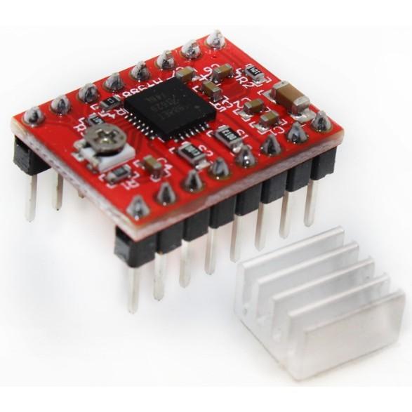 ►116◄A4988步進馬達驅動 步進馬達驅動模組 步進馬達 電機 驅動器 3D印表機 散熱片-細節圖3