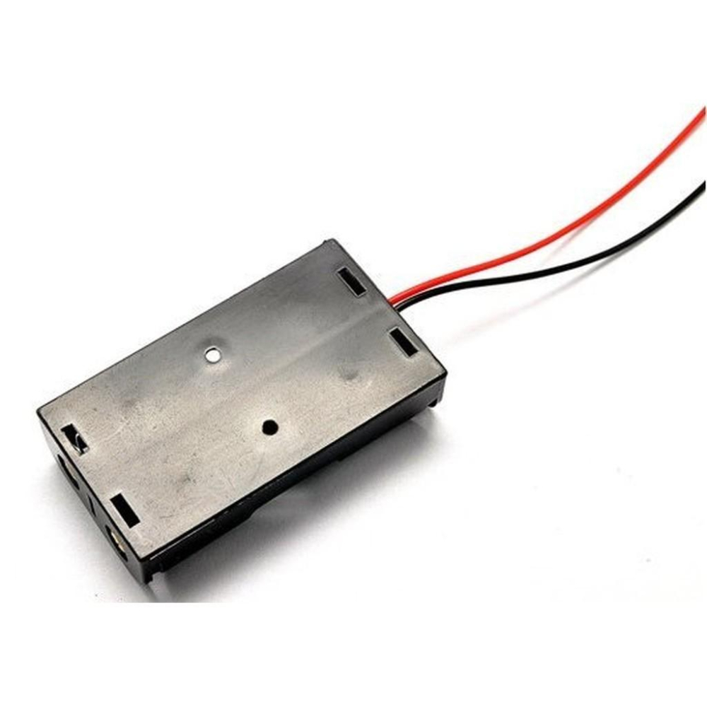 ►511◄3號 AA 2節電池盒 3V電池盒 附引線 DIY 1.5Vx2個-細節圖3