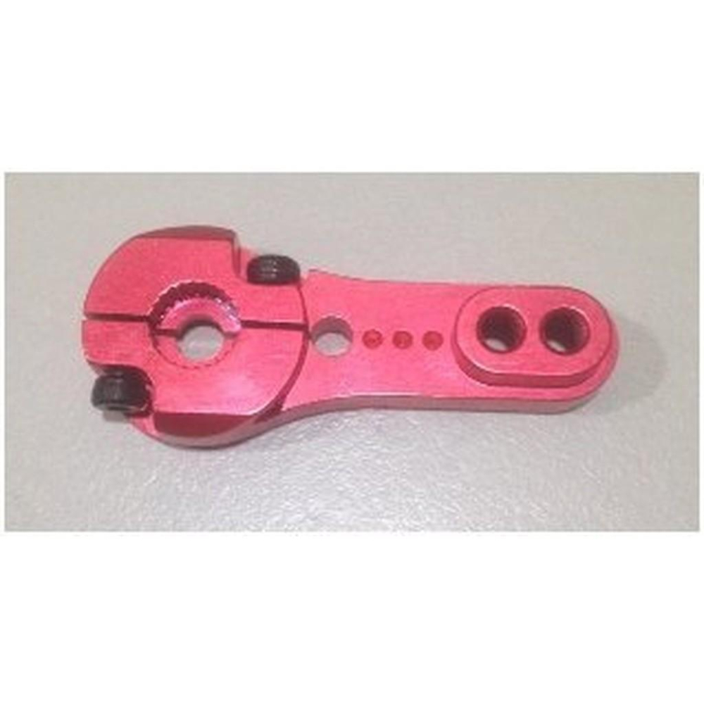 ►348◄鋁合金 25T 金屬舵機臂 25齒 加強舵機搖臂 帶螺絲 995 996-細節圖2