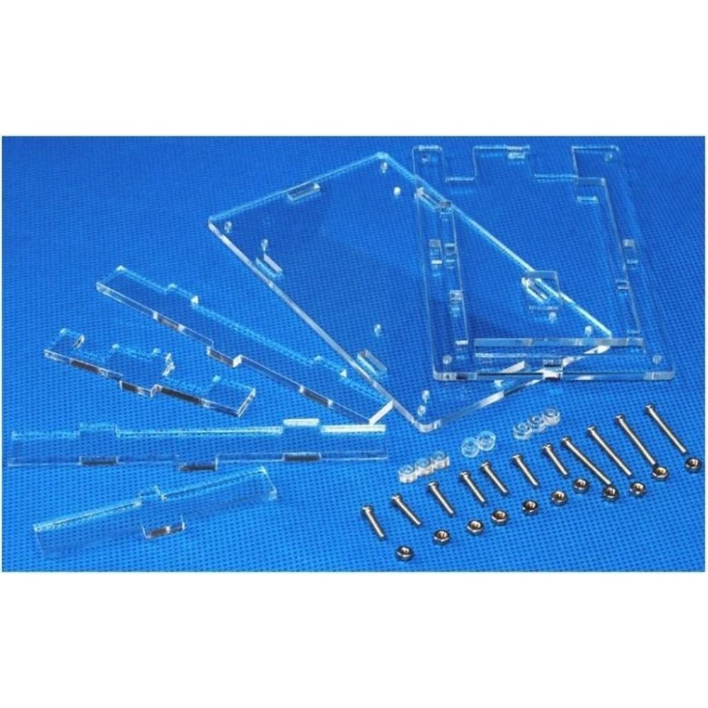 ►376◄MEGA2560 R3 開發板 外殼 壓克力外殼 學習板 壓克力定制 盒子開發板 Arduino-細節圖2