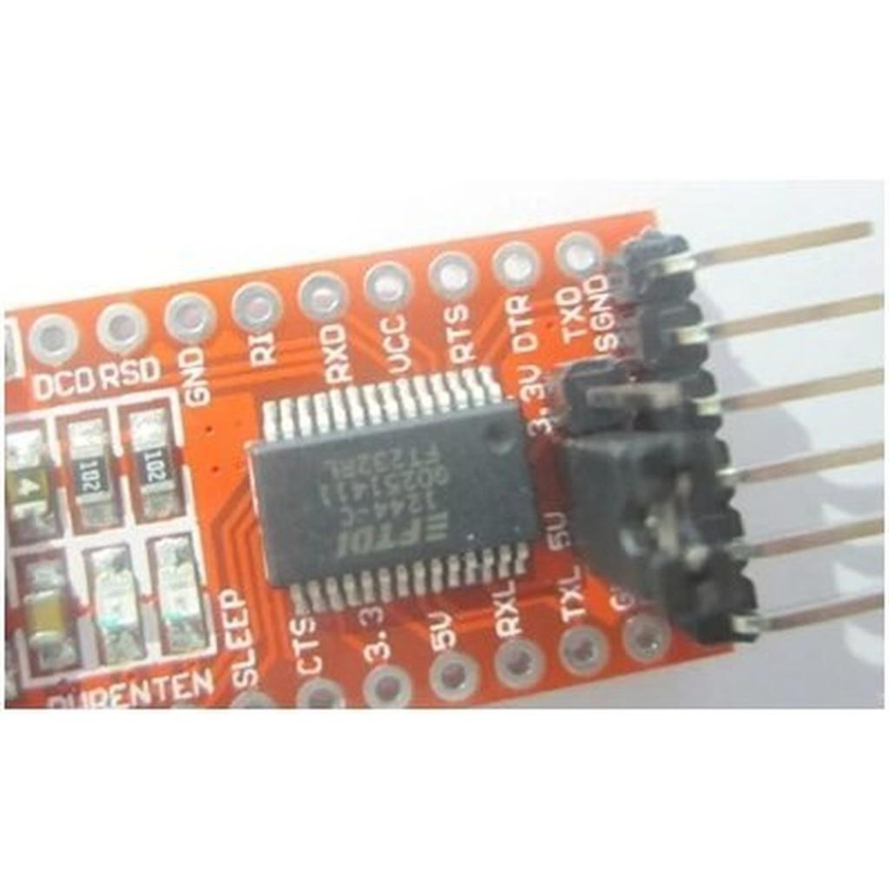 ►305◄USB轉TTL 支援 3.3V 5V FT232RL Arduino 專用 mini USB介面-細節圖2