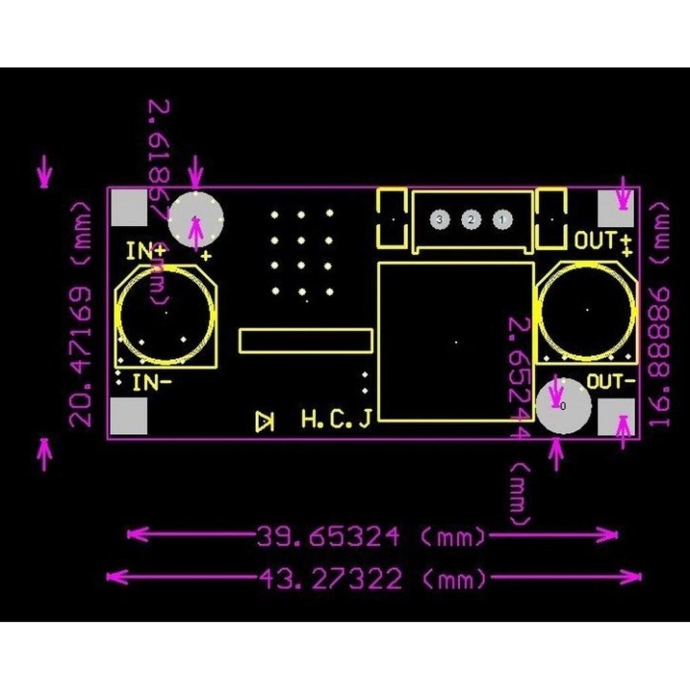 ►13◄LM2596 LM2596S-ADJ DC-DC 降壓模組 可調降壓模組-細節圖3