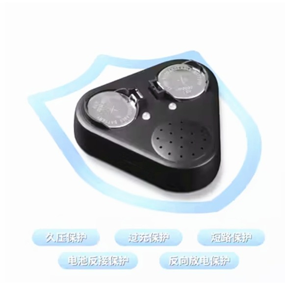 ►171◄LIR2032 2025 2016 可充電鈕扣電池 3.6V 替換 CR2032 雙槽語音充電器 双槽-細節圖5