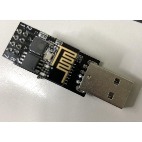►684◄USB轉ESP8266 ESP-01 ESP-01S WIFI模組轉接板 WIFI開發-細節圖2