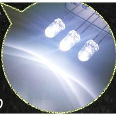 762 (10個)白發白光 5mm 超高亮白光 LED 直插圓頭 聚光 28mm 長腳 白色 - 宇倉電子有限公司 - iOPEN Mall