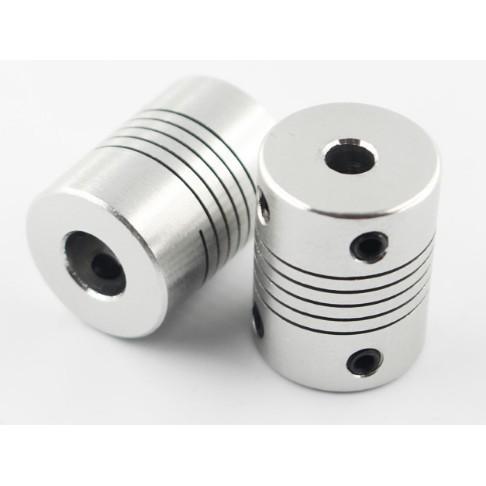 ►811◄3D印表機配件 5mm 對 8mm 聯軸器 5*8 彈性聯軸器 5x8 步馬達專用 螺旋式 連軸器-細節圖3