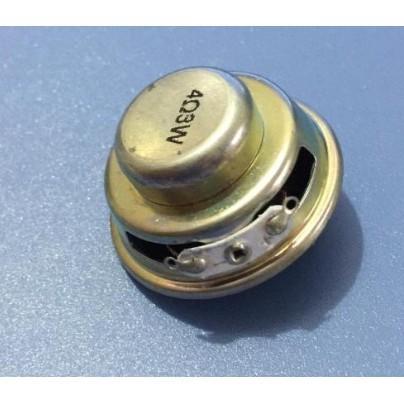►997◄直徑40mm 小喇叭內磁鍋底 PU邊 4歐姆 3W 蜂鳴器 迷你音箱喇叭揚聲器-細節圖2