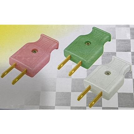 ►1033-1034◄二腳母插座/公插頭 2孔小插座 公母對接插頭10A250V 監控防水盒插頭配件 雙腳公母插-細節圖6