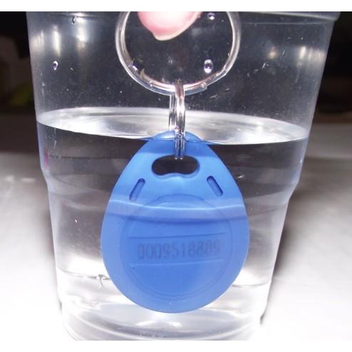 ►1400◄黃色 TK4100 RFID ID 125khz 鑰匙扣EM4100 感應卡 門禁-細節圖2