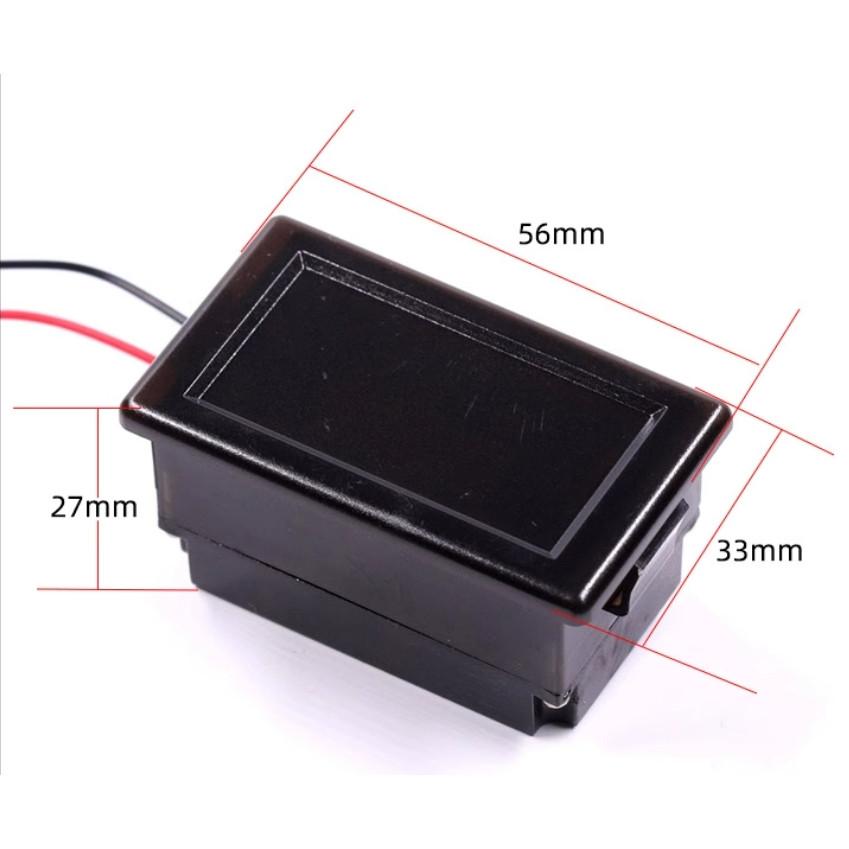 ►1409◄12V 24V 36V 48V 60V 自動偵測 防水直流電壓 兩線 鉛酸電池 電瓶 電動車 電量表顯示-細節圖3