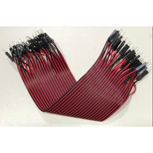 ►66 1863-1864◄紅黑杜邦線 10條1單位 2.54mm 母母/公母/公公 20CM 保證12股銅絲含膠殼-細節圖3