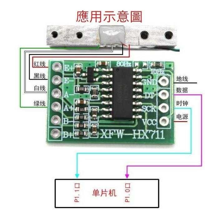 ►1852-1855◄電子秤 珠寶秤 稱重感測器 搭配HX711模組 Arduino 1KG/5KG/10KG/20KG-細節圖2